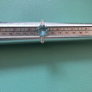 Fragrant Jewels Blue and Silver NWOT Ring Size 9